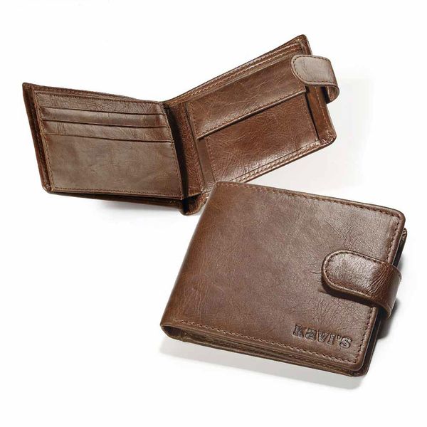 

genuine leather wallet cowhide man short fund for men purse high dinero bolsa hombre vintage negro corto monedero mini billeteras delgada, Red;black