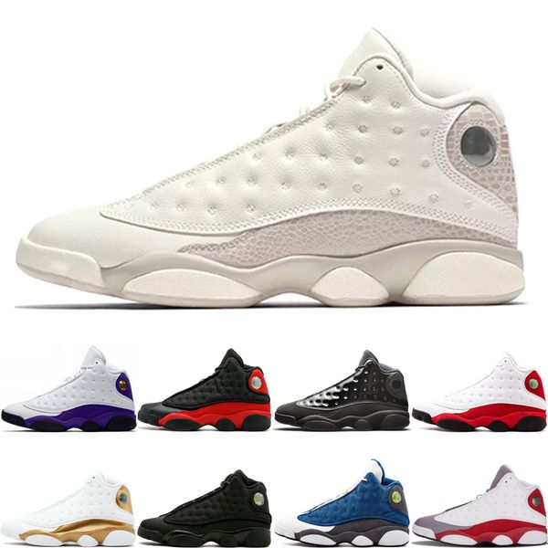 

мужская баскетбольная обувь 13 13s lakers rivals cap and gown breed dmp phantom black cat love respect черный белый дизайнер мужские спортив