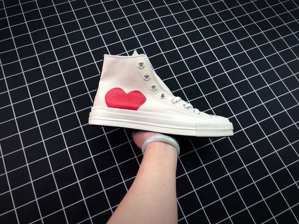 

2019 new 1970s canvas skate shoes originals classic 1970 canvas shoes jointly name play big eyes skateboard star casual sneakers, Black