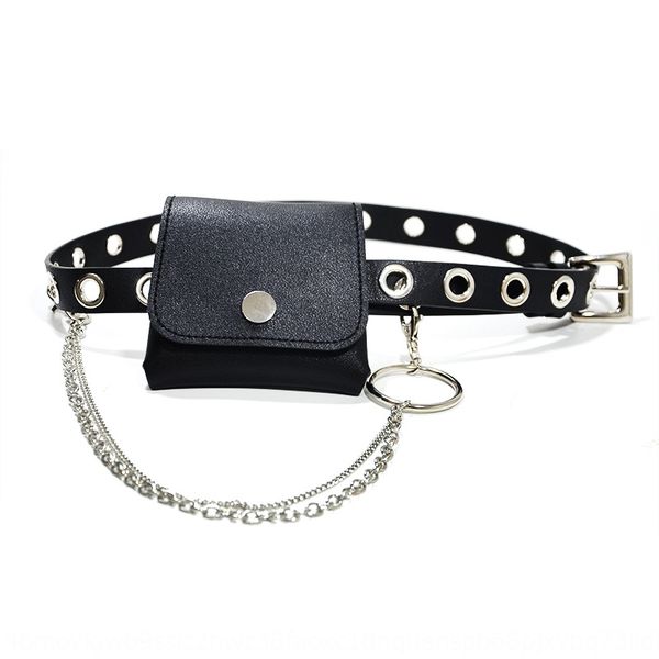 

nojh5 personalized autumn simple case small key case small decoration women's belt versatile running bag belt multi-purpose mobile phon, Black;brown
