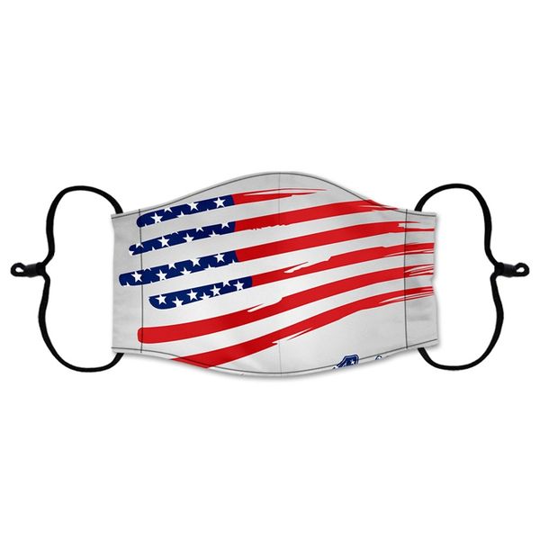 

independence day face mask usa star mask printed breathable fold mouth er cotton washable designer mask ffa4058 #990