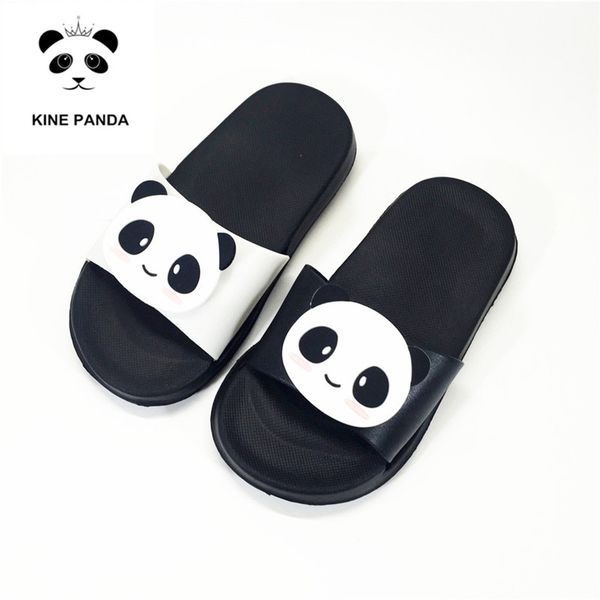 Kine Panda Indoor Children Slippers Girls Boys Little Kids House Shoes Cute Panda Soft Toddler Baby Home Shoes Light Weight Baby Slipper Socks House