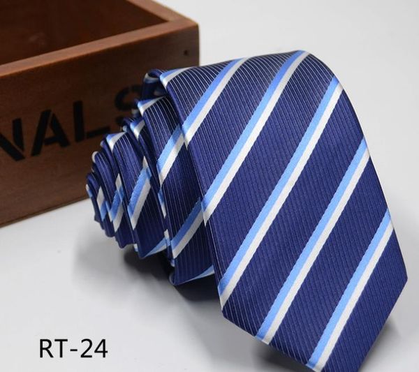 

2019 tie 6cm 1200 pin-striped tie formal business group tie, Blue;purple