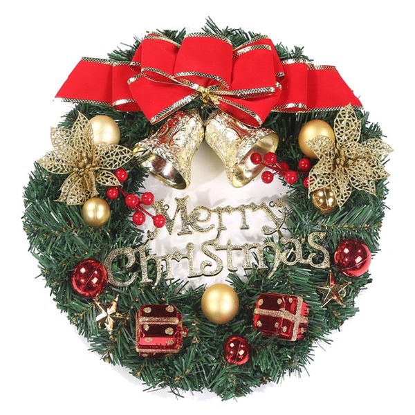 

large artificial flower garlands christmas wreath xmas inside and outside perfect deco christmas for shops, offices, t
