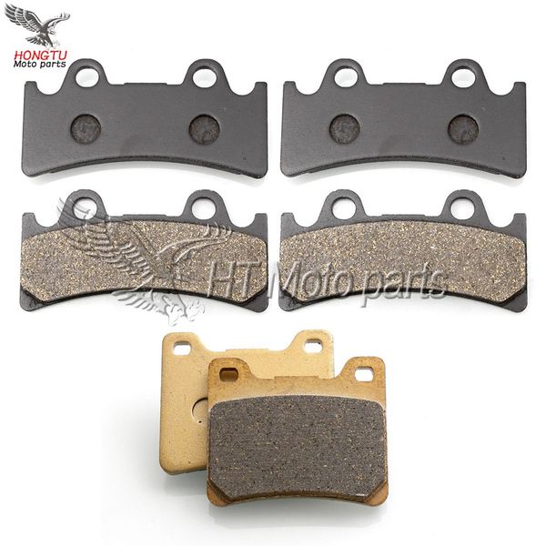 

motorcycle front rear brake pads for yamaha yzf750 yzf 750 s/sp 1993-1997 fzr 1000 fzr1000 ex up (6 piston caliper) 1994-1995