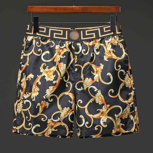 

wholesale summer fashion shorts new designer board short quick drying swimwear printing board beach pants men mens swim shorts, White;black