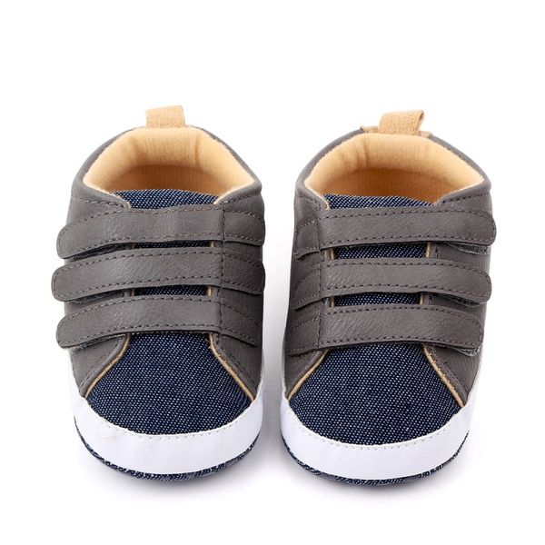 

autumn baby boys girls shoes soft sole anti-slip sneakers toddler patchwork walking shoes
