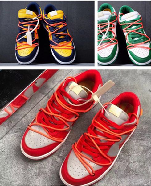 

futura x sb dunk low ow skateboarding shoes 2019 designer fashion blue orange ins mens women sport casual sneakers 5-11