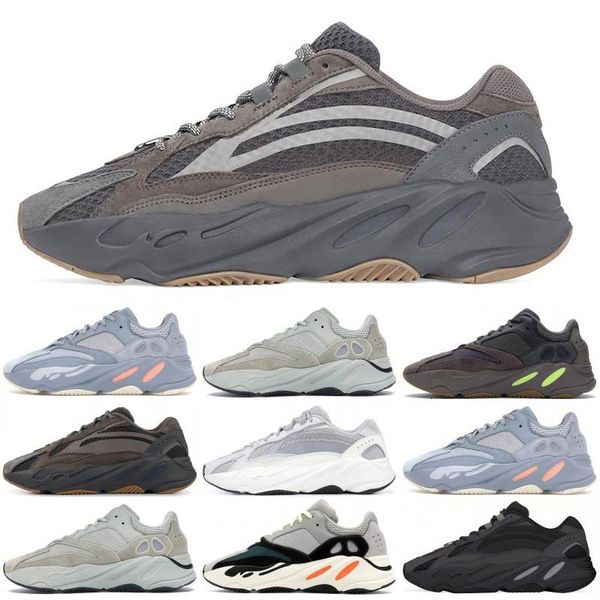 

2020 kanye 700 running shoes for mens wave runner azael alvah carbon blue utility black inertia magnet mens trainer fashion sports sneakers