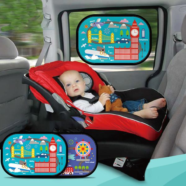 

2pc kid car side window sun shade cover sunshine protector board summer anti uv curtain baby care car seat safety chair children