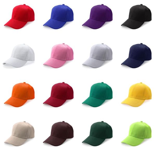 

classic baseball cap women men sports casual plain sun hat summer outdoor sports solid color adjustable sun hat, Blue;gray