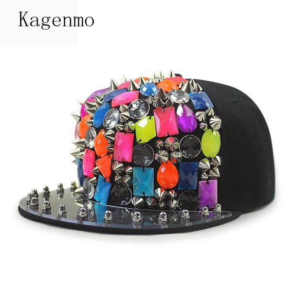 

kagenmo hiphop fashion cap cool young sport sun hat hip hop parkour hat cool men hip-hop dance show, Blue;gray