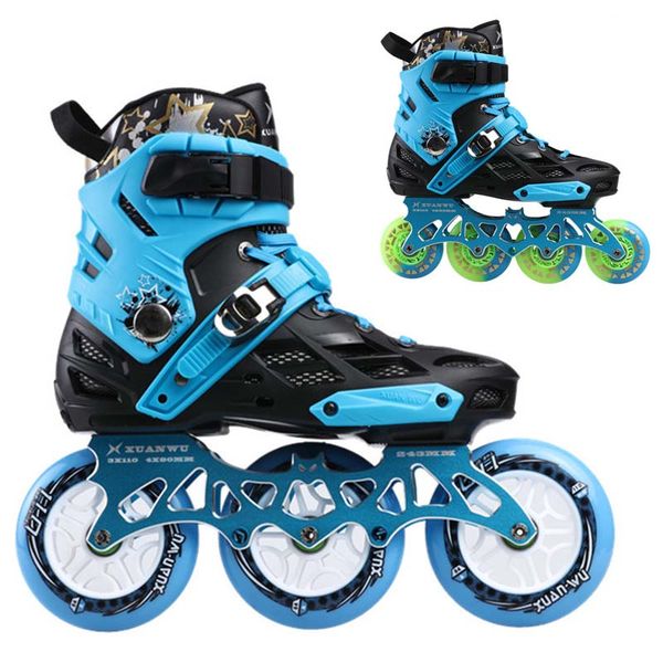 

3 wheels 110mm roller skates shoes speed skating 4 wheel 80mm slalom fsk skate patines for powerslide for cityrun