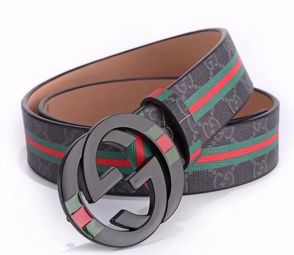

belt man genuine leather leisure time smooth buckle cowhide belt wide waist belt waistband fashion accessories 16ym0365, Black;brown