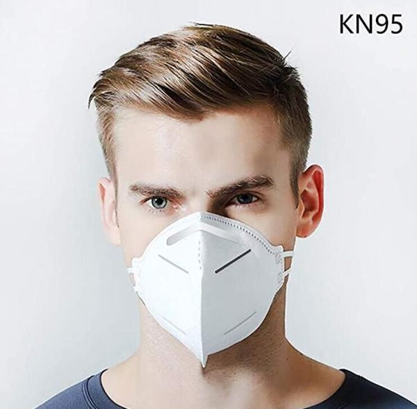 

kn95 маска одноразовые kn95 респиратор маски анти-загрязнение пыли лицо рот маска для outoor спорт, курение, велоспорт, путешествия бесплатн