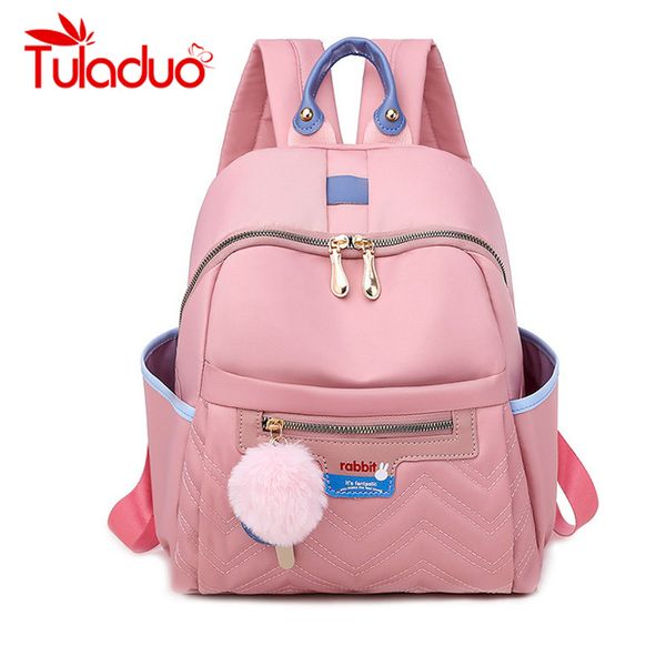 

new women soft oxford luxury backpacks mochila feminina simple zipper bookbag large capacity leisure travel school backpack