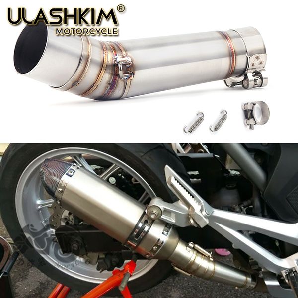 

for nc700 nc750x nc750 nc700s 2012-2017 motorcycle exhaust middle link pipe slip on