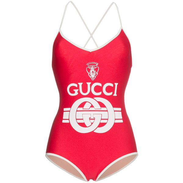

Designer Brand Lady Bikini Swimwear Fashion Brand Logo Jumpsuit Bikini for Female Sexy Backless Women Bathing Suit