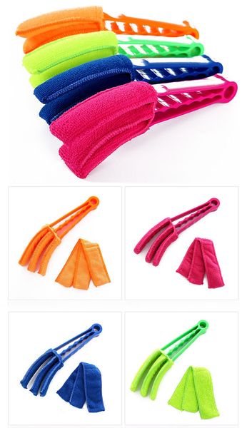 

multifunctional cleaning brushs for blinds air conditioning shutter brush corners gap washable cleaning brush 4 color fa2264