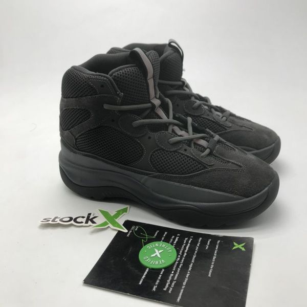 

Men boot de ert boot oil rock alt kanye we t martin boot fa hion luxury hoe ea on 6 tar men boot neaker for men outdoor trainer, Black