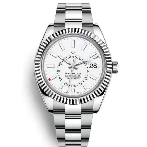 

Top Brand Designer SKY-DWELLER Мужские часы швейцарские часы Master M326934 M326938 42 мм Циферблат Полный
