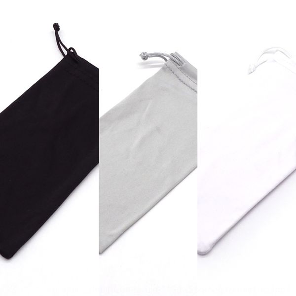

super fine fiber black white gray flannel sunglasses bag sunglasses cloth bag