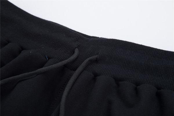 

spring autumn sportswear pants mens tracksuit casual pant male sweatpants long trousers jogger pants plus size 9xl for 150kg, Black