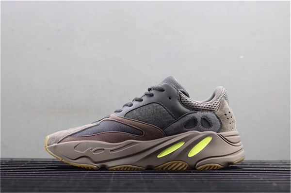 

2018 700 mauve kanye west runner wave runner purple 3m sports ee9614 sneakers 700 v2 static outdoor shoes authentic with original box, Black