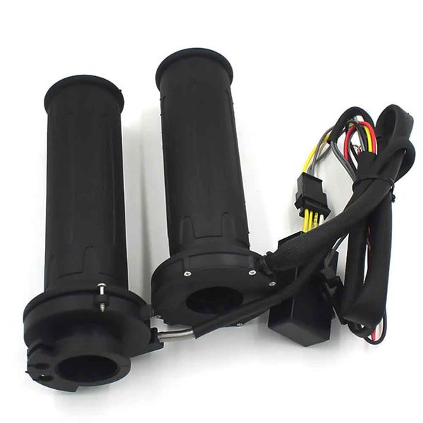 

цена промотирования! 22мм мотоцикл electric hand обогреваемые отлитые ручки ручка руль зимнего нагретый мотоцикл поручень