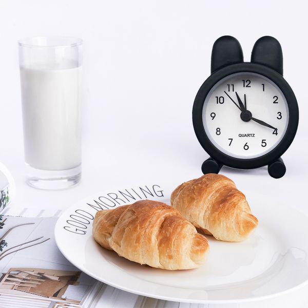 

battery operated student alarm clock kids cute electronic mechanical desk gifts home office mini metal for bedroom travel