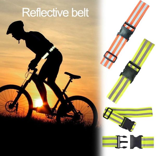 

portable high-elastic reflective belt illuminated belt for nighttime sports