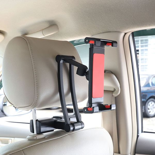 

360 degree ratation holder car rear seat non-slip phone plate bracket applicable to 5 inch or more