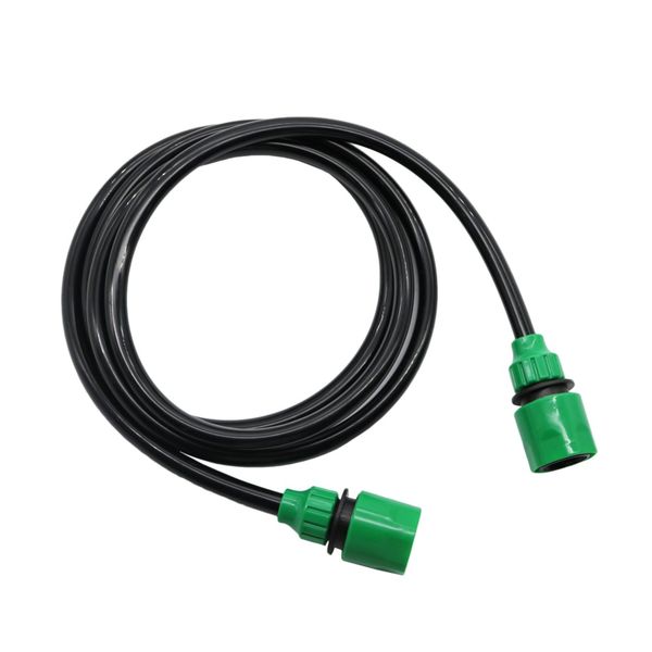 

garden irrigation hose gardening watering hose 8/11 mm flexible water pipe 5m/10m/20m 3/8" pipe with quick connector