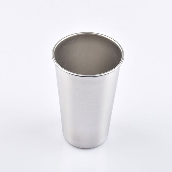 

stainless steel wine lemon juice beer cup coffee mugs silver color outdoor travel kitchen bar cups