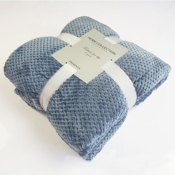 

bedding sets super soft blanket flannel aircraft sofa office children blanket towel travel fleece mesh portable car travel cover blanket