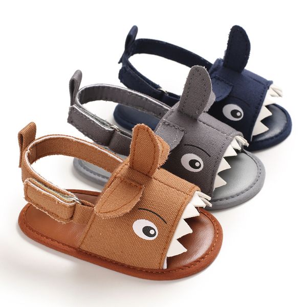 

newborn boy summer shoes toddler infant baby sandals soft bottom first walker c-620 tx02, Black;red