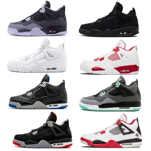 

baby fantasty shoes 4 4s basketball shoes men 4s pure money style royalty white cement premium bred fire mens outdoor trainer winter