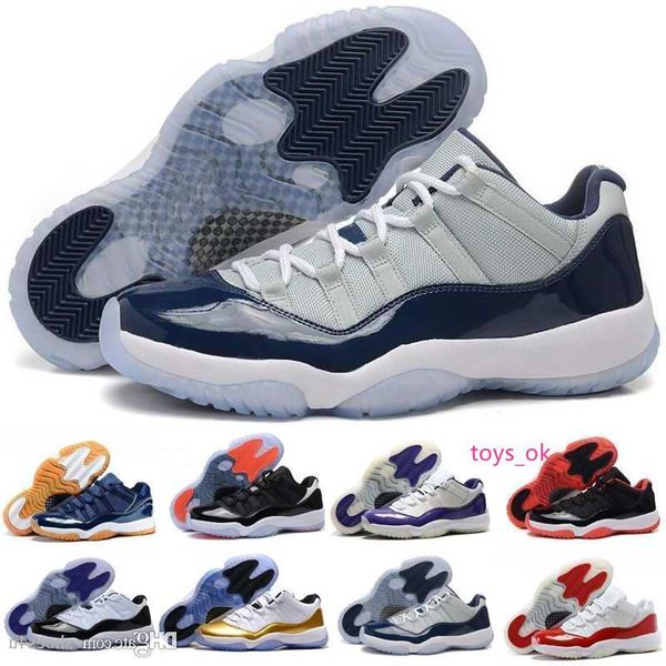 

11 new xi low bred basketball shoes black red sports shoes concords basketball boots men athletics wholesale sneakers boots 36-47