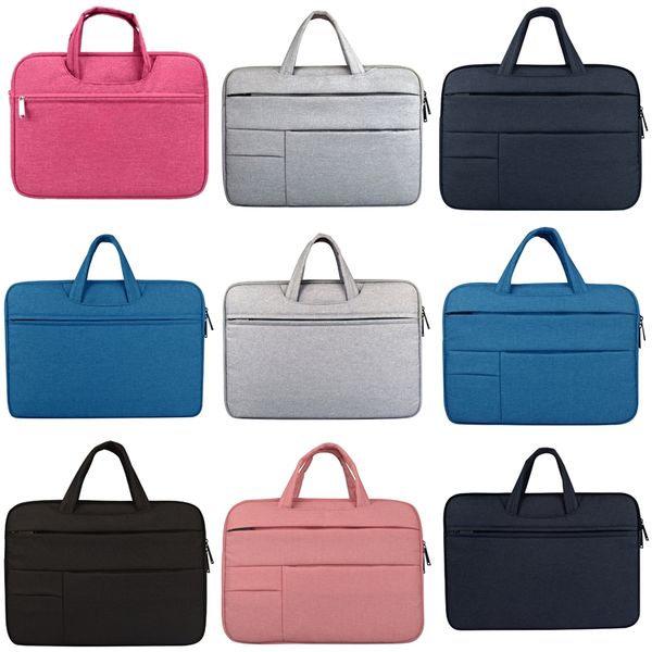 

2020 fashion large capacity laphandbag for men women travel briefcase bussiness notebook bag for 13 14 15 inch macbook pro #409