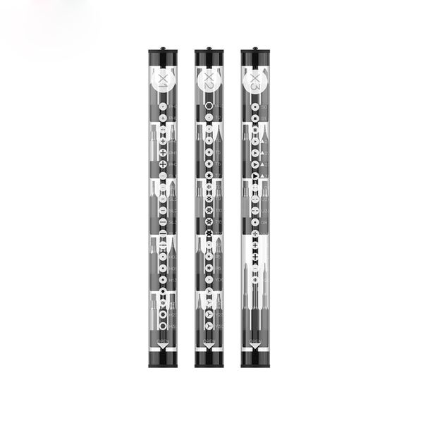 

wowstick original x1/x2/x3 multi-purpose 4mm s2 steel screwdriver screw bits set for repairing durable