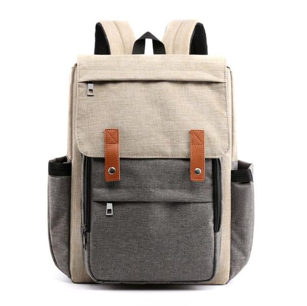 

nylon+canvas schoolbag male and female shoulder bags high-capacity computer package leisure backpack multifunctional outdoor d-832