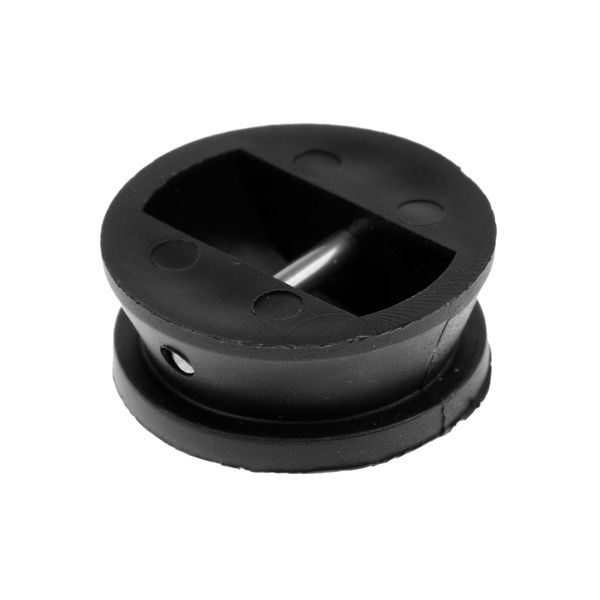 

3cm surfboard leash plug cup sup boat surf leash plug surfing accessory - black/white