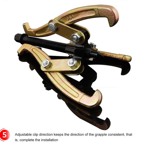 

gear wheel cog sprocket puller with 3 jaws centre bolts gear pulley bearing puller gears removing qp2