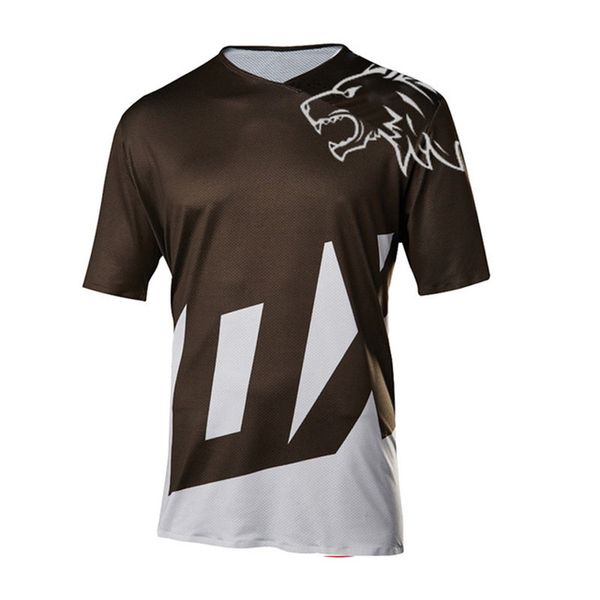

2020 new racing downhill jersey moto t-shirt dh clothes mountain bike motorcycle cycling mtb mx shirt fxr fxr dh mtb, Black;red