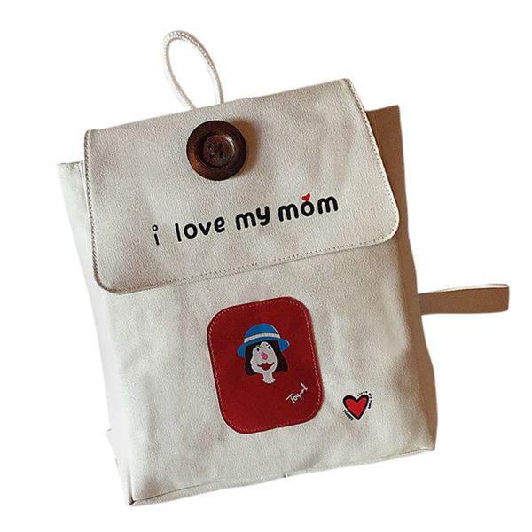

women's backpack ladies shoulder travel backpacks mochila escolar youth teenage girl black love mom school fashion rucksack gift