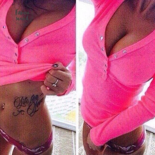 

рубашки топ блуза sexy lady одежда с длинным рукавом с длинным рукавом бинты кнопка v шея тонкого brief дама блуза весна лето, White