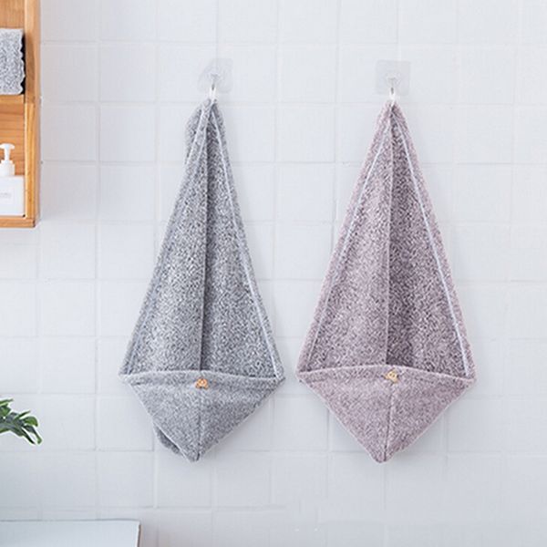 

soft shower hair drying wrap womens girls lady towel quick dry hair hat cap turban head wrap bathing tool