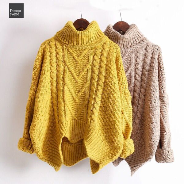 

свитер зима осень сыпучие женщины пуловер женщины пуловер короткие рукава bat ленивый ветер толстые пальто шерсти свитера вытащите femme пул, White;black