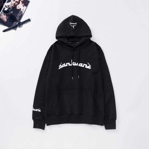 

2020 designer men hoodie cotton breathable wild air shoes luxury high-end brand platform retro boutique sweater street tide brand/hummers, Black