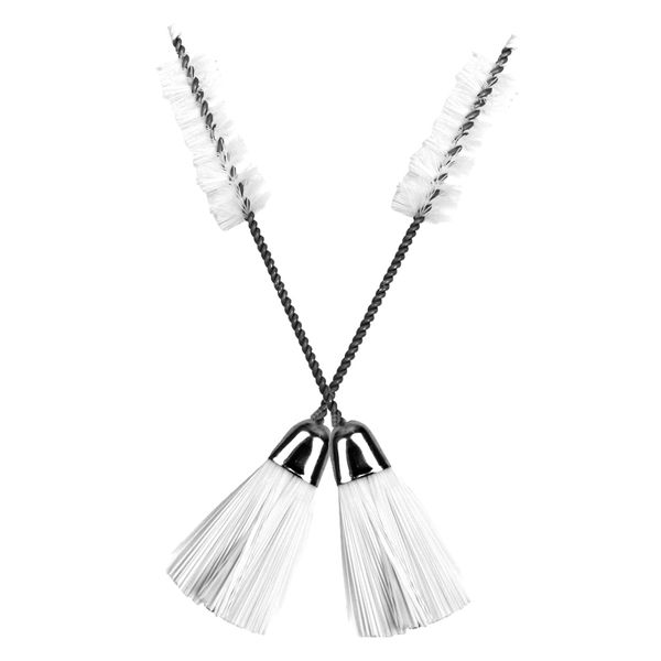 

2pieces dual end sewing machine cleaning lint brush sewing machine cleaning, Black